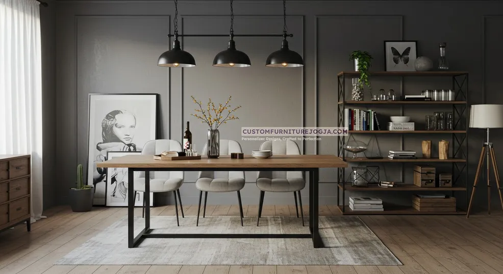 Jasa Pembuatan Meja Makan Jogja